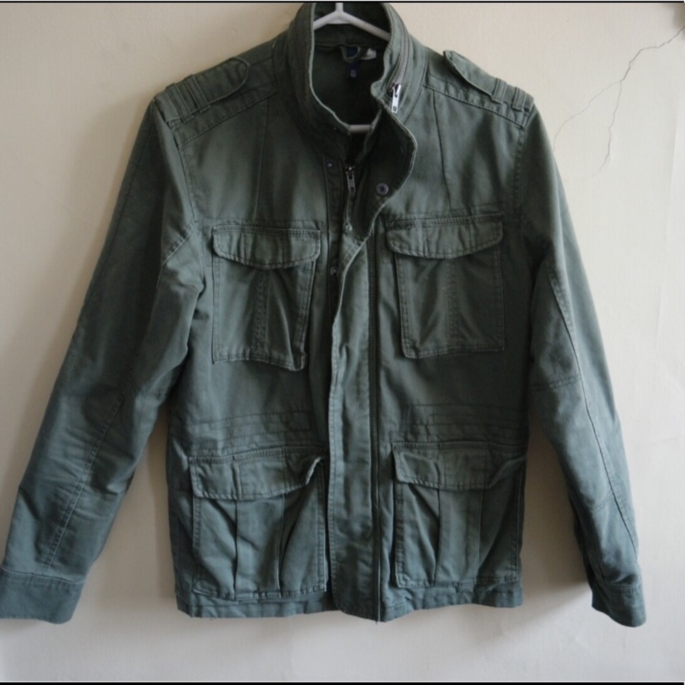Army Green lightweight jacket from H&M size small